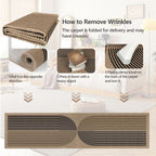 Runner Rug for Entryway Non-Slip Hallway Carpet