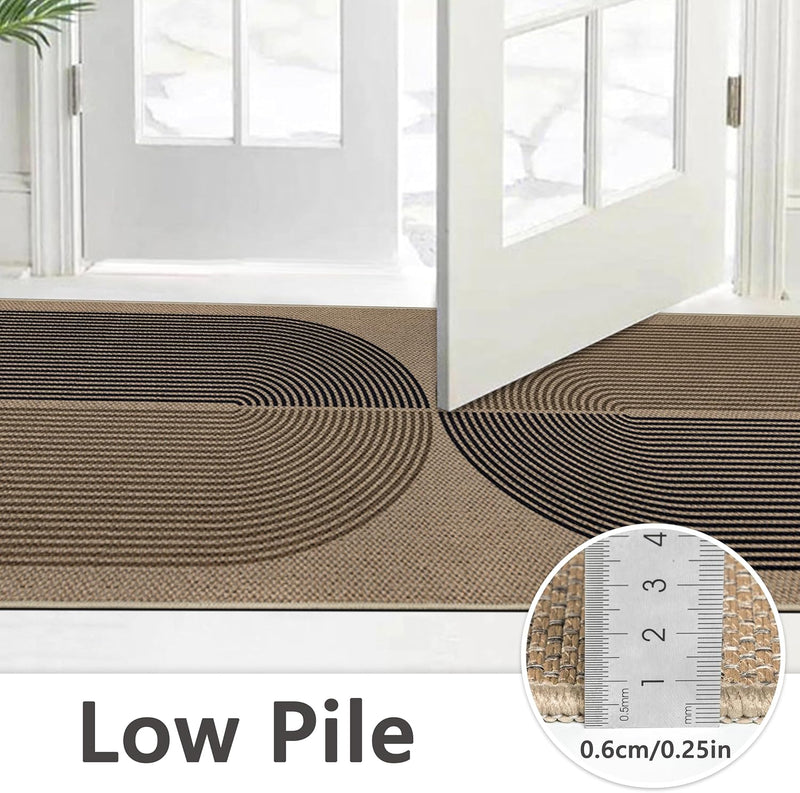 Runner Rug for Entryway Non-Slip Hallway Carpet