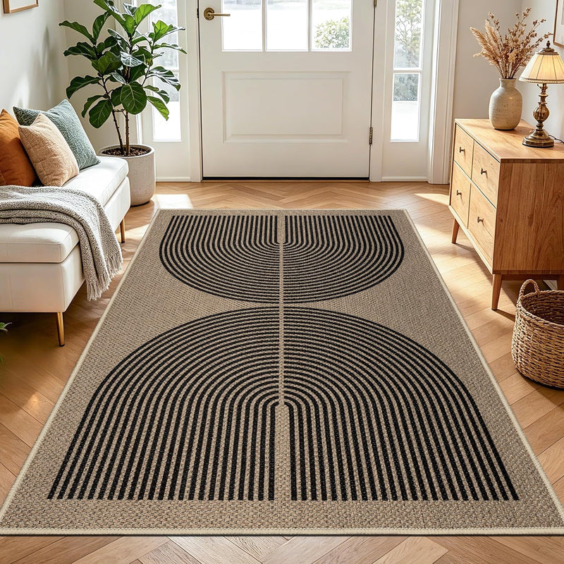 Runner Rug for Entryway Non-Slip Hallway Carpet