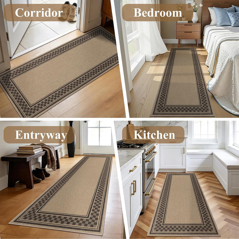 Runner Rugs for Hallway Non Slip Kitchen