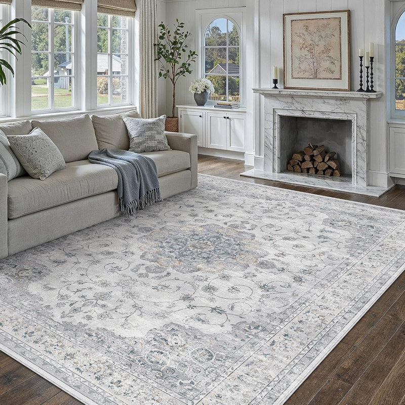 Runner Rugs for Hallway Vintage Washable Rug