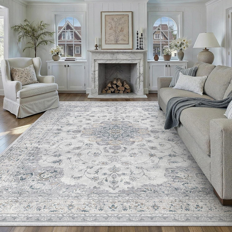 Runner Rugs for Hallway Vintage Washable Rug