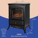 Russell Hobbs 1.85KW Freestanding Electric Stove Fire Heater