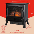 Russell Hobbs 1.85KW Freestanding Electric Stove Fire Heater