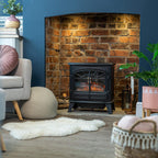 Russell Hobbs 1.85KW Freestanding Electric Stove Fire Heater