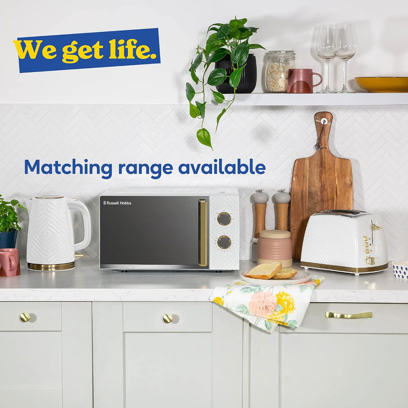 17 Litre 700W Solo Manual Microwave with Groove