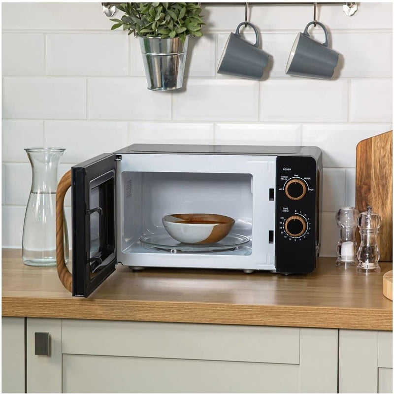 17L 700W Scandi Compact Manual Microwave