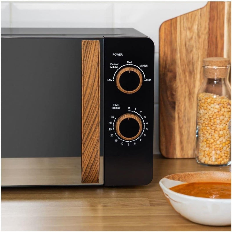 17L 700W Scandi Compact Manual Microwave