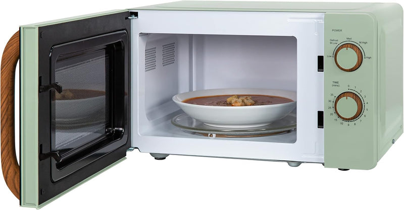 17L 700W Scandi Compact Manual Microwave