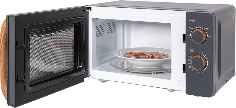 17L 700W Scandi Compact Manual Microwave