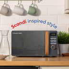 17L 700W Scandi Compact Manual Microwave