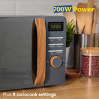17L 700W Scandi Compact Manual Microwave