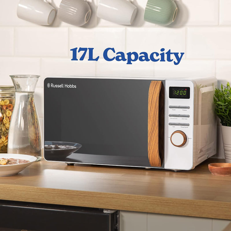 17L 700W Scandi Compact Manual Microwave