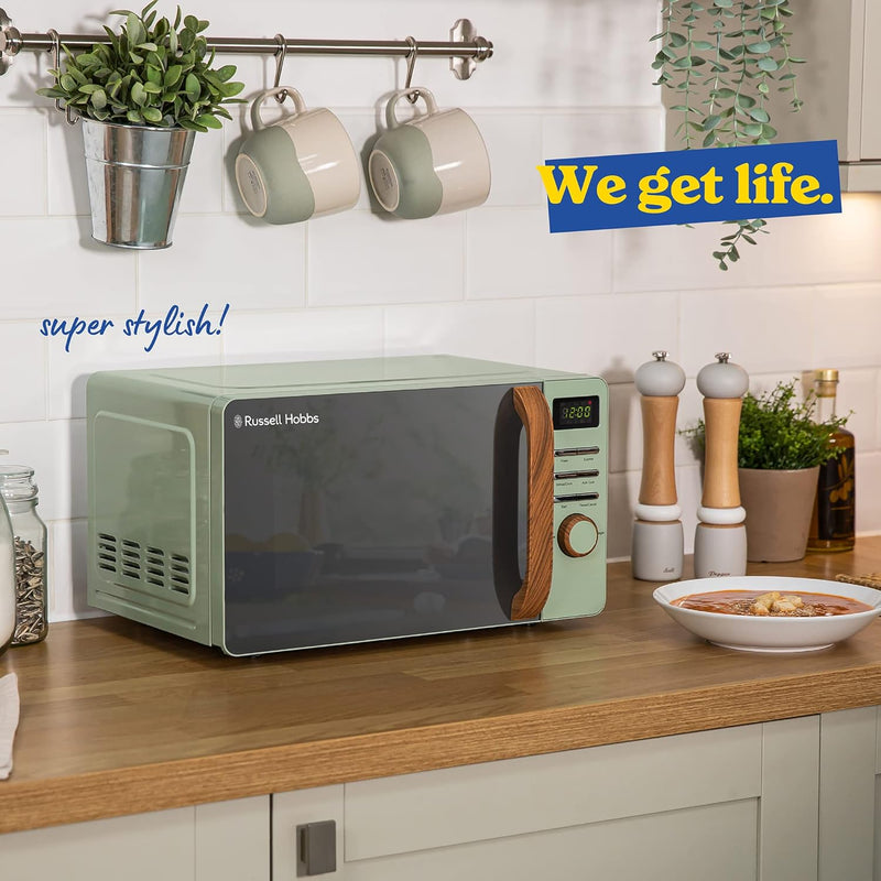 17L 700W Scandi Compact Manual Microwave