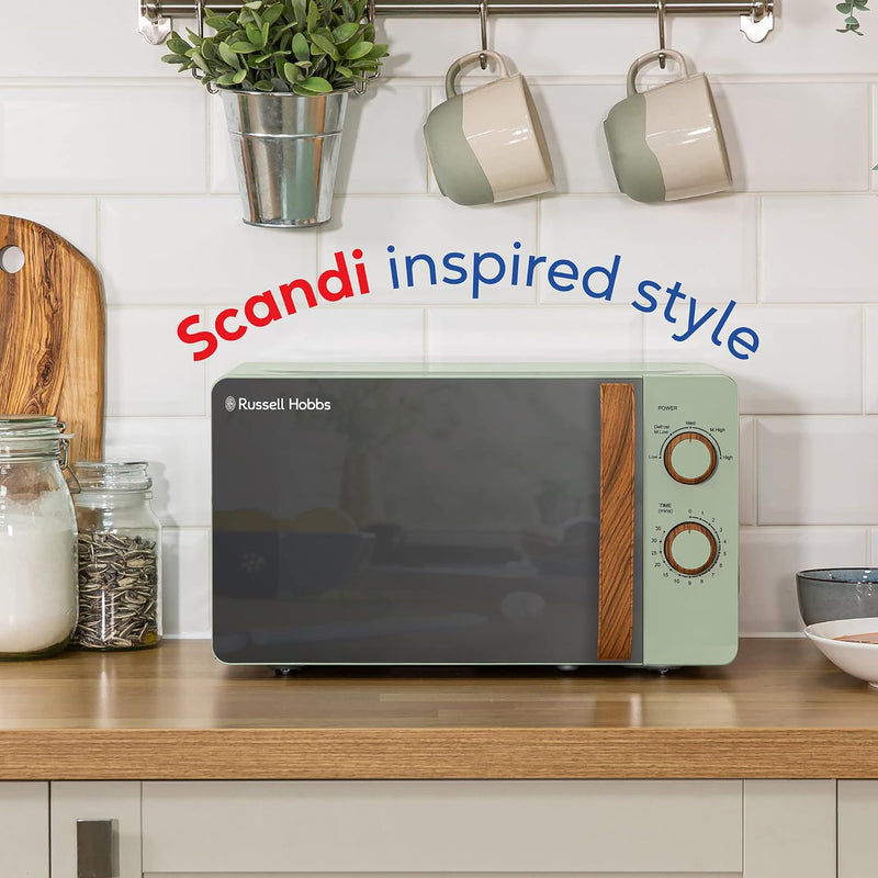 17L 700W Scandi Compact Manual Microwave