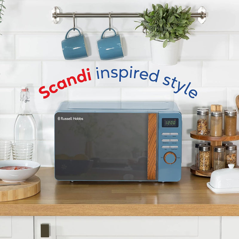 17L 700W Scandi Compact Manual Microwave