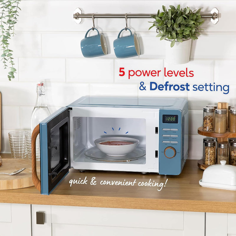 17L 700W Scandi Compact Manual Microwave
