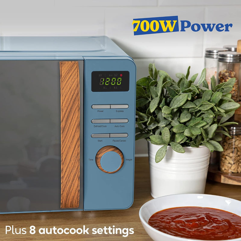 17L 700W Scandi Compact Manual Microwave