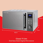 Classic 17 Litre Digital Microwave with LED Display
