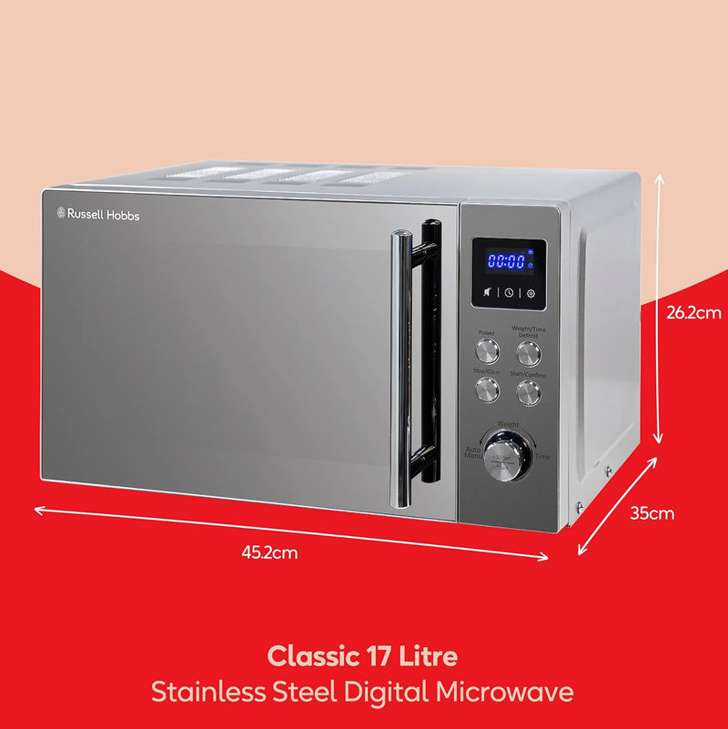 Classic 17 Litre Digital Microwave with LED Display
