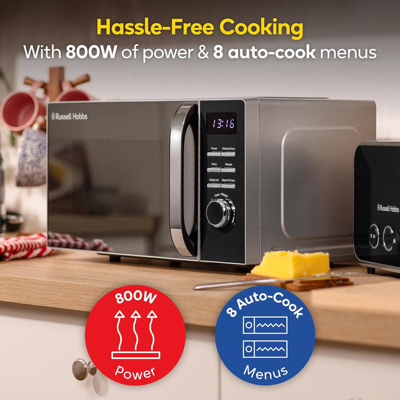 Digital Microwave 20 Litre 800W Solo with 5