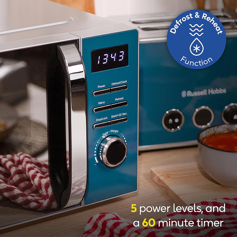 Digital Microwave 20 Litre 800W Solo with 5