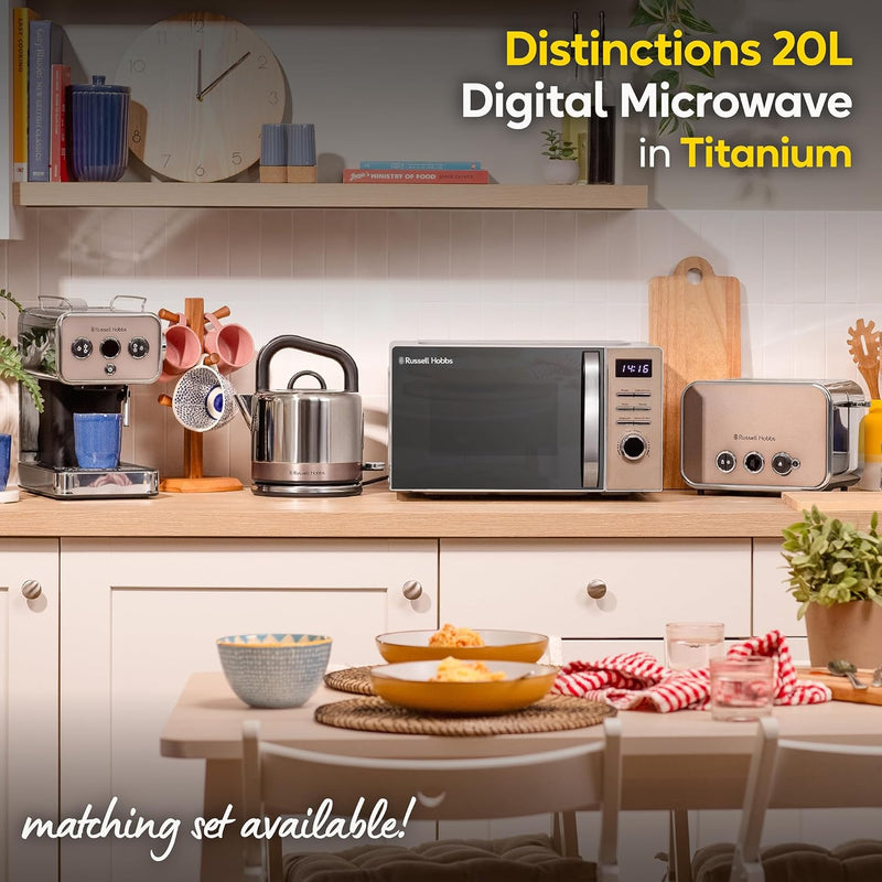 Digital Microwave 20 Litre 800W Solo with 5