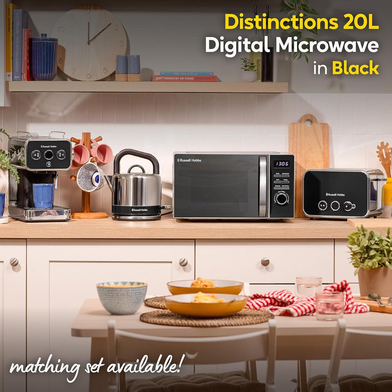 Digital Microwave 20 Litre 800W Solo with 5
