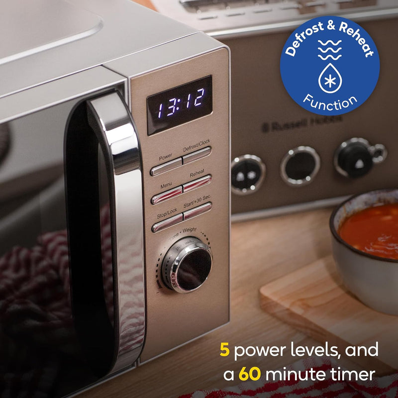Digital Microwave 20 Litre 800W Solo with 5
