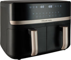Dual Air Fryer 9L Rapid Airfryer Basket Zone