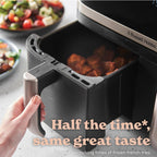 Dual Air Fryer 9L Rapid Airfryer Basket Zone