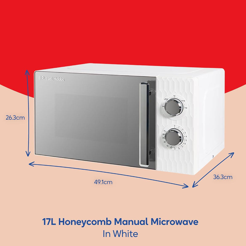 17 Litre 700W Solo Manual Microwave with 5