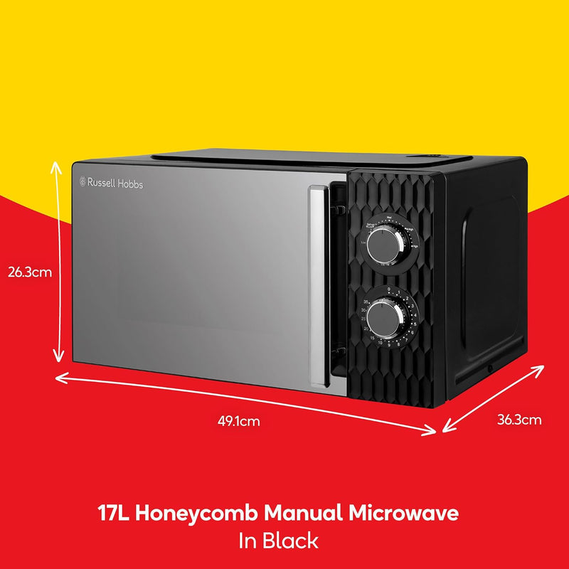 17 Litre 700W Solo Manual Microwave with 5