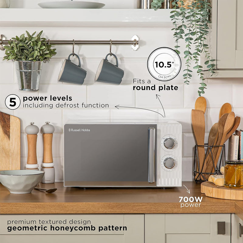 17 Litre 700W Solo Manual Microwave with 5