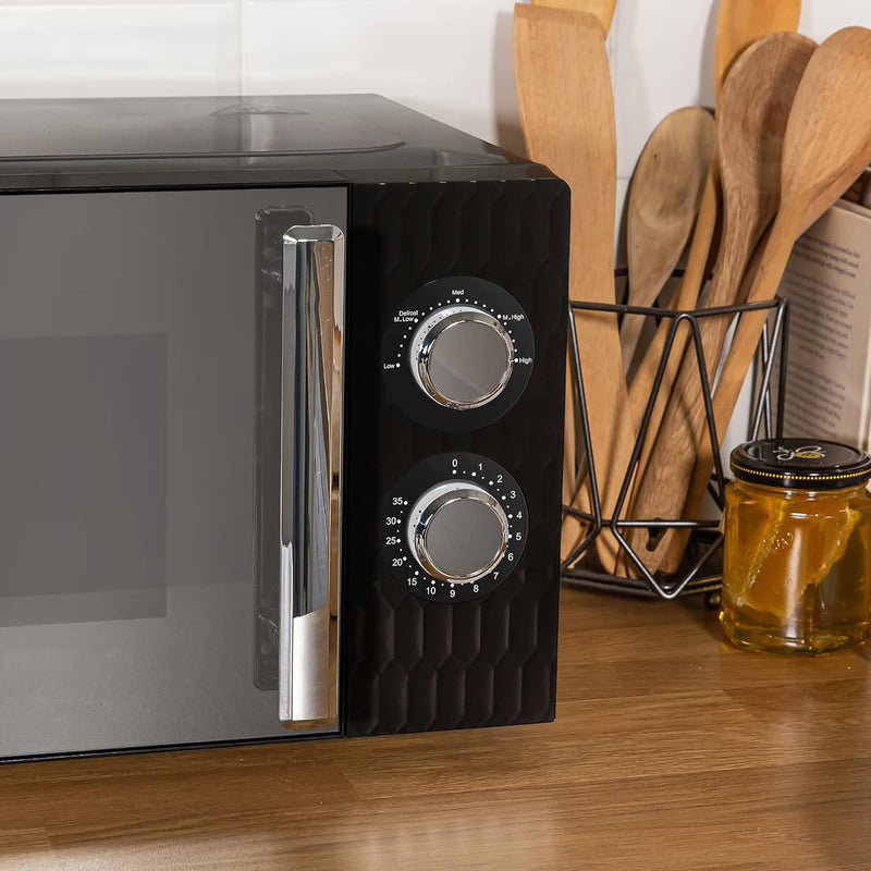 17 Litre 700W Solo Manual Microwave with 5