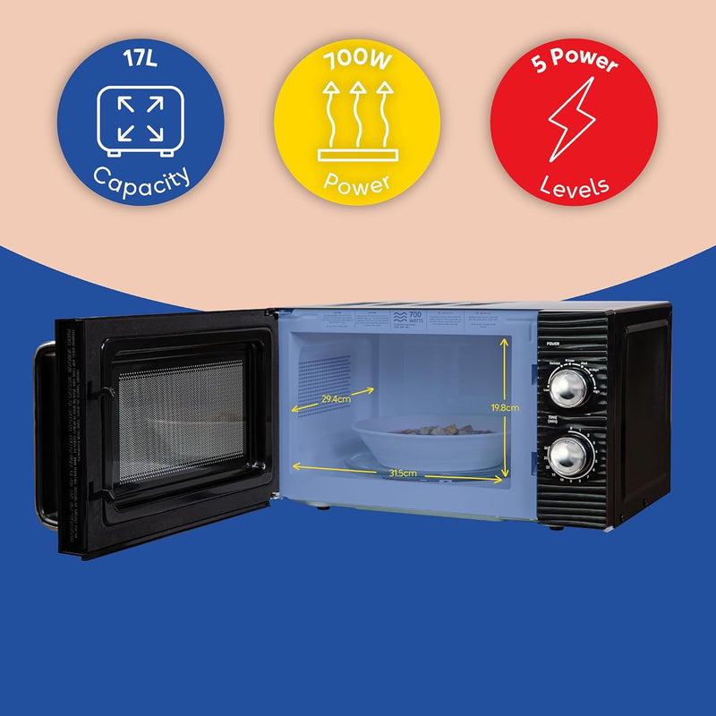 Inspire 17 Litre Manual Microwave