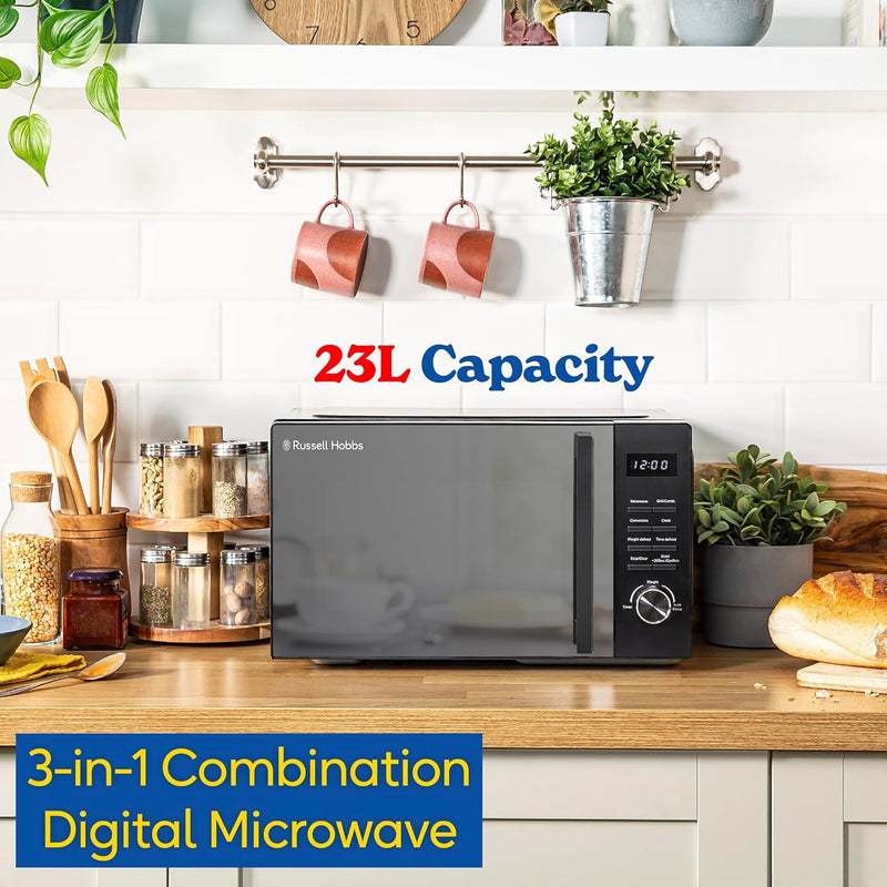 Microwave 23 Litre 900W 3-In-1 1000W Grill