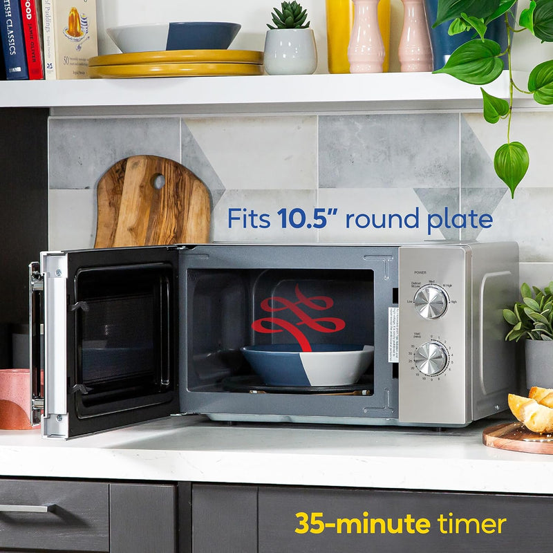 Stainless Steel Microwave 20 Litre 800W Solo Manual