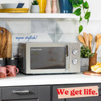Stainless Steel Microwave 20 Litre 800W Solo Manual