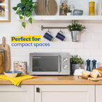 Stainless Steel Microwave 20 Litre 800W Solo Manual