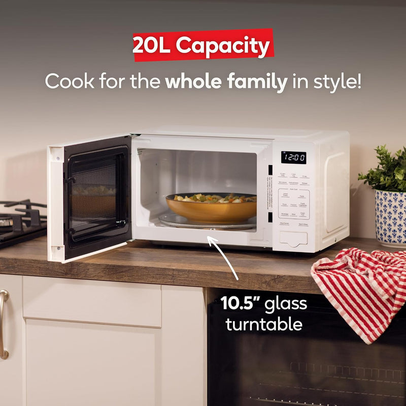 Touch Control Digital Solo Microwave 20L 800W