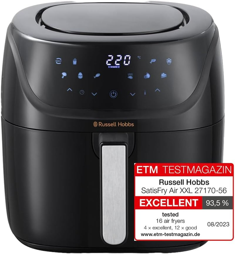 Air Fryer 8L Rapid 10 Cooking Programmes