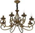 Rustic Chandeliers French Country Vintage Chandelier Metal