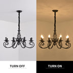 Rustic Chandeliers French Country Vintage Chandelier Metal