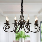 Rustic Chandeliers French Country Vintage Chandelier Metal
