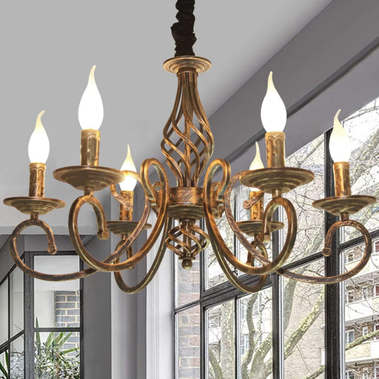 Rustic Chandeliers French Country Vintage Chandelier Metal