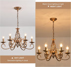 Rustic Chandeliers French Country Vintage Chandelier Metal
