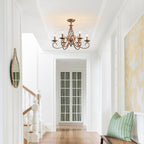 Rustic Chandeliers French Country Vintage Chandelier Metal