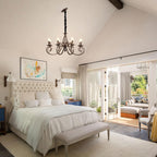 Rustic Chandeliers French Country Vintage Chandelier Metal