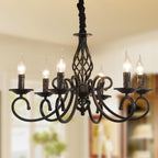 Rustic Chandeliers French Country Vintage Chandelier Metal